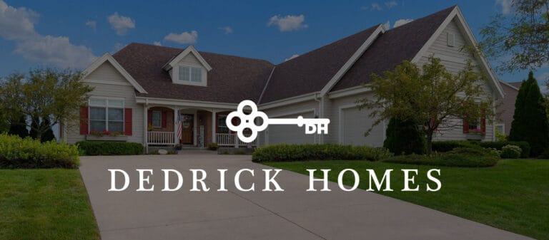 dedrick homes new website